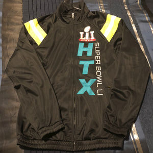 Super Bowl 51 (LI) Mens Track Jacket (Medium)